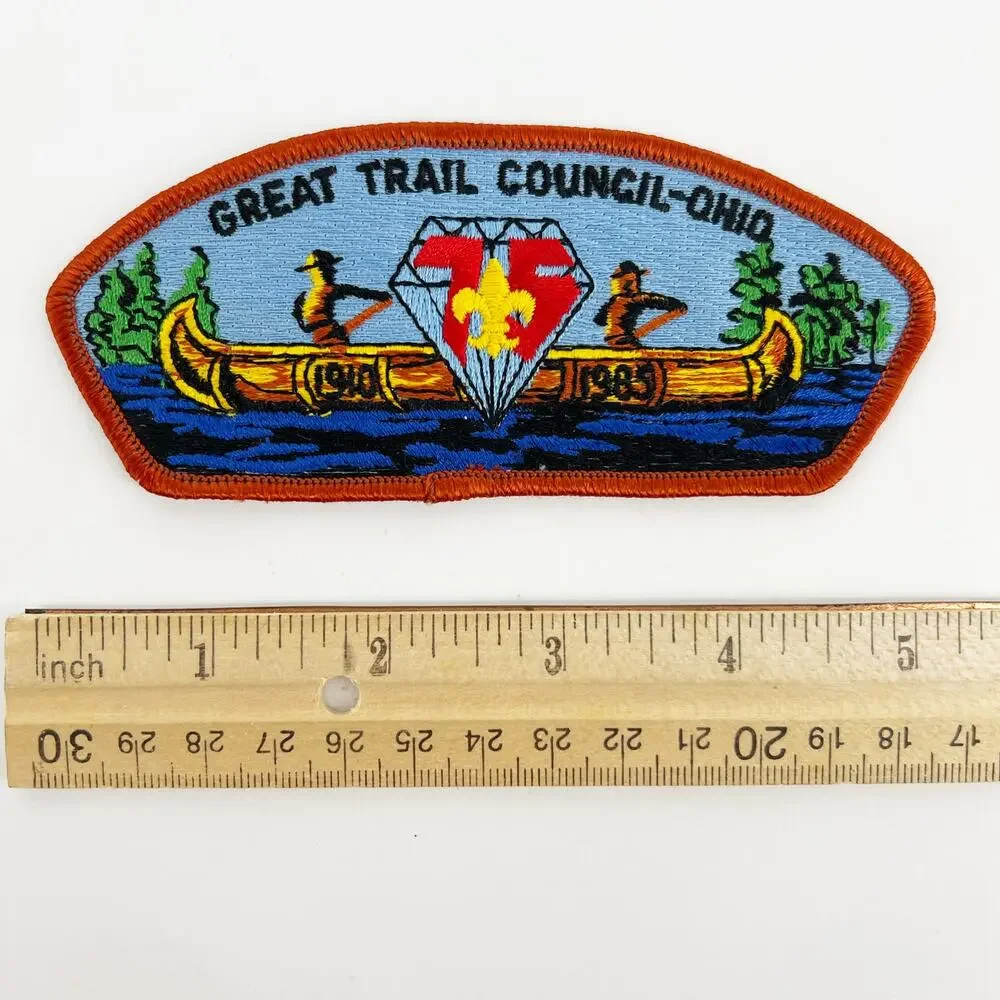 80s BSA Boy Scouts of America patches 1980s vintage set of 4